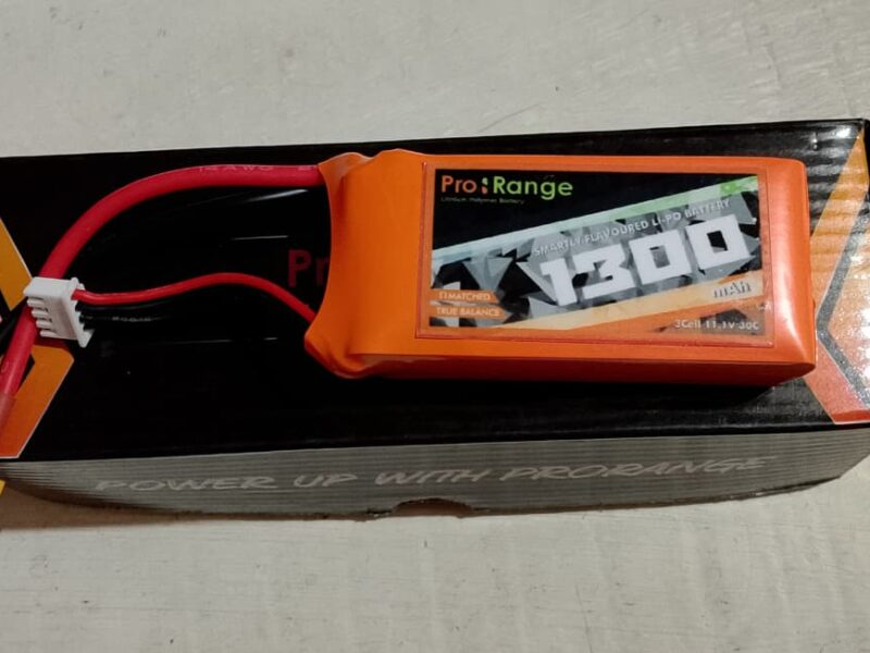 Orange 11.1V 1300mAh 30C 3S Lithium Polymer Battery Pack
